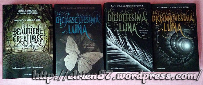 The Caster Chronicles - Beautiful Creatures Saga - La sedicesima luna Saga - Copertine Edizioni Italiane